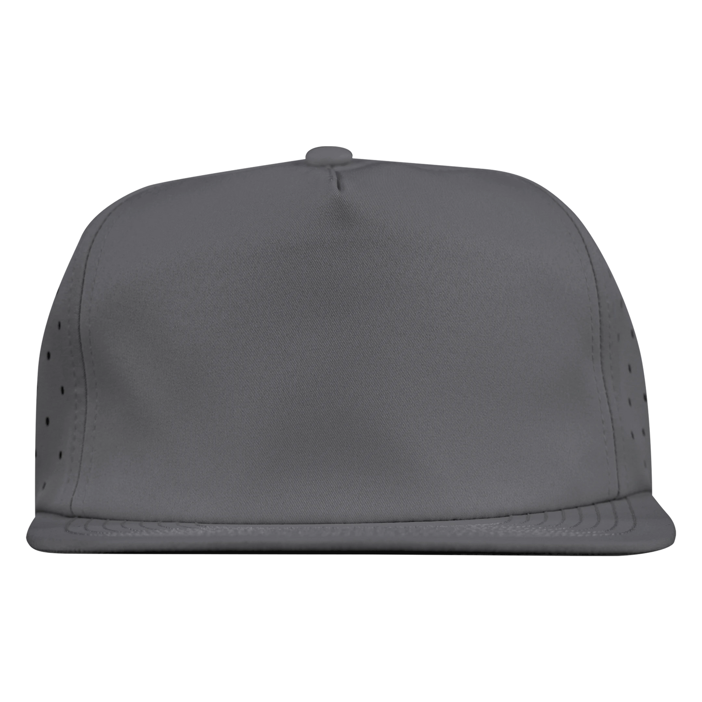 5-Panel Waterproof Non-Structured Golf Hat - Fossil Gray
