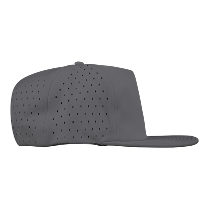 5-Panel Waterproof Non-Structured Golf Hat - Fossil Gray