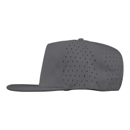 5-Panel Waterproof Non-Structured Golf Hat - Fossil Gray