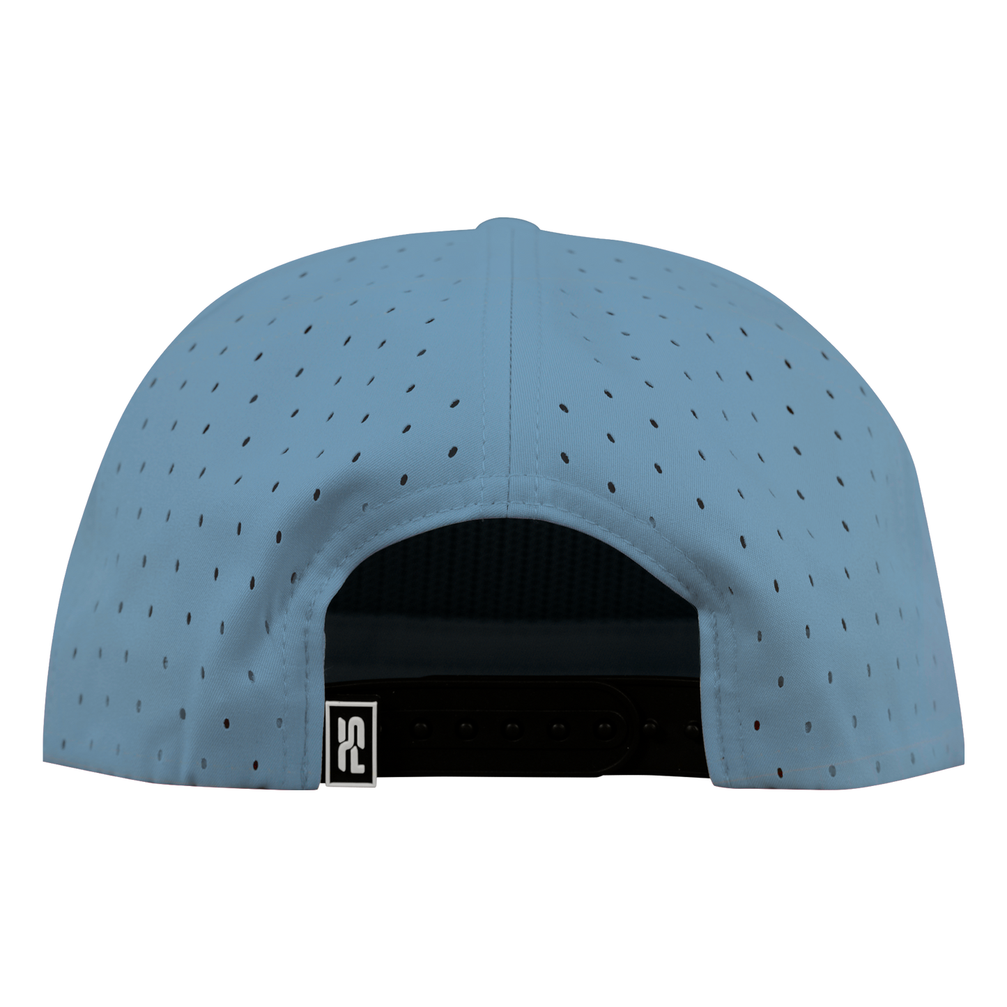 PS124 Graphite Blue 5 Panel Waterproof Non-Structured Golf Hat