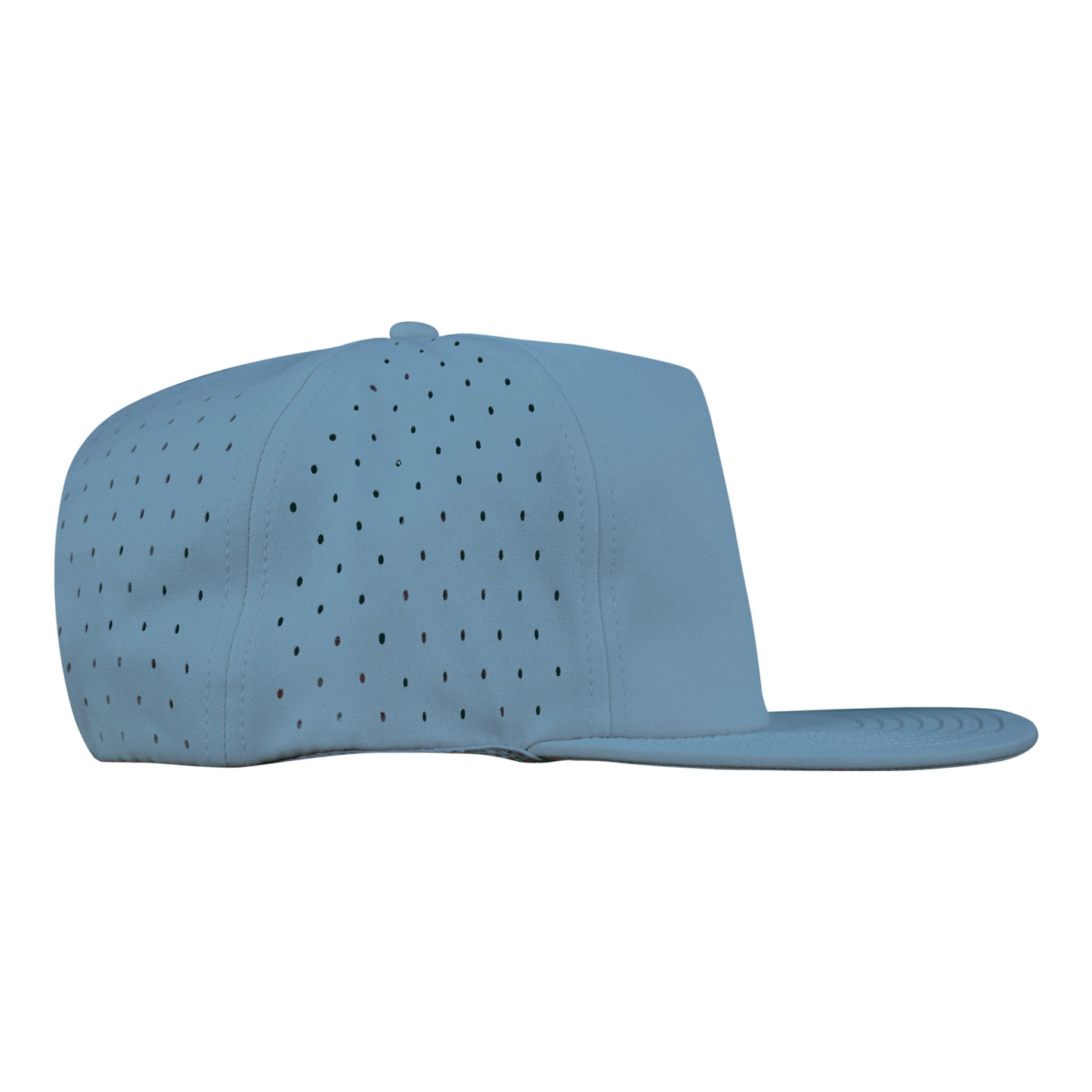 5-Panel Waterproof Non-Structured Golf Hat - Graphite Blue