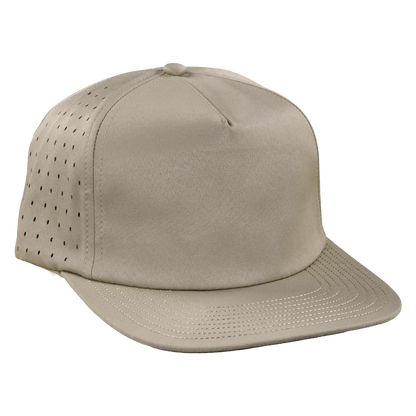 5-Panel Waterproof Non-Structured Golf Hat - Mesa Tan
