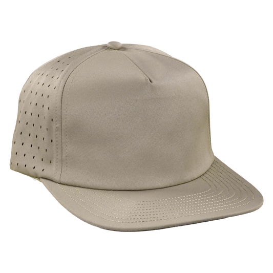 5-Panel Waterproof Non-Structured Golf Hat - Mesa Tan