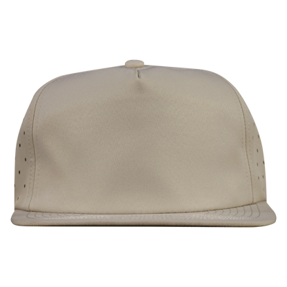 5-Panel Waterproof Non-Structured Golf Hat - Mesa Tan