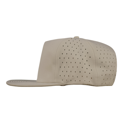 5-Panel Waterproof Non-Structured Golf Hat - Mesa Tan