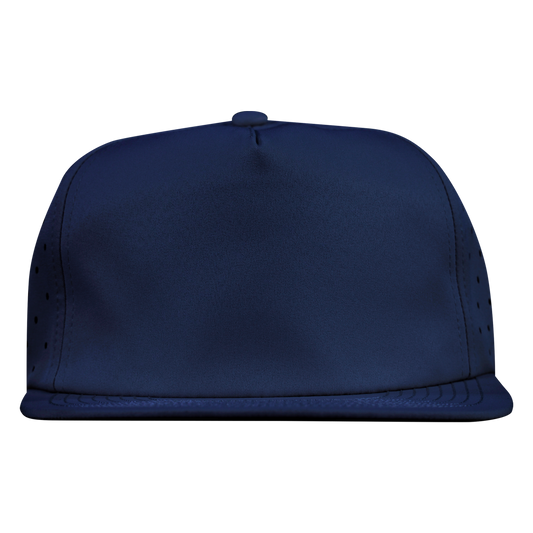 PS124 Midnight Blue 5 Panel Waterproof Non-Structured Golf Hat