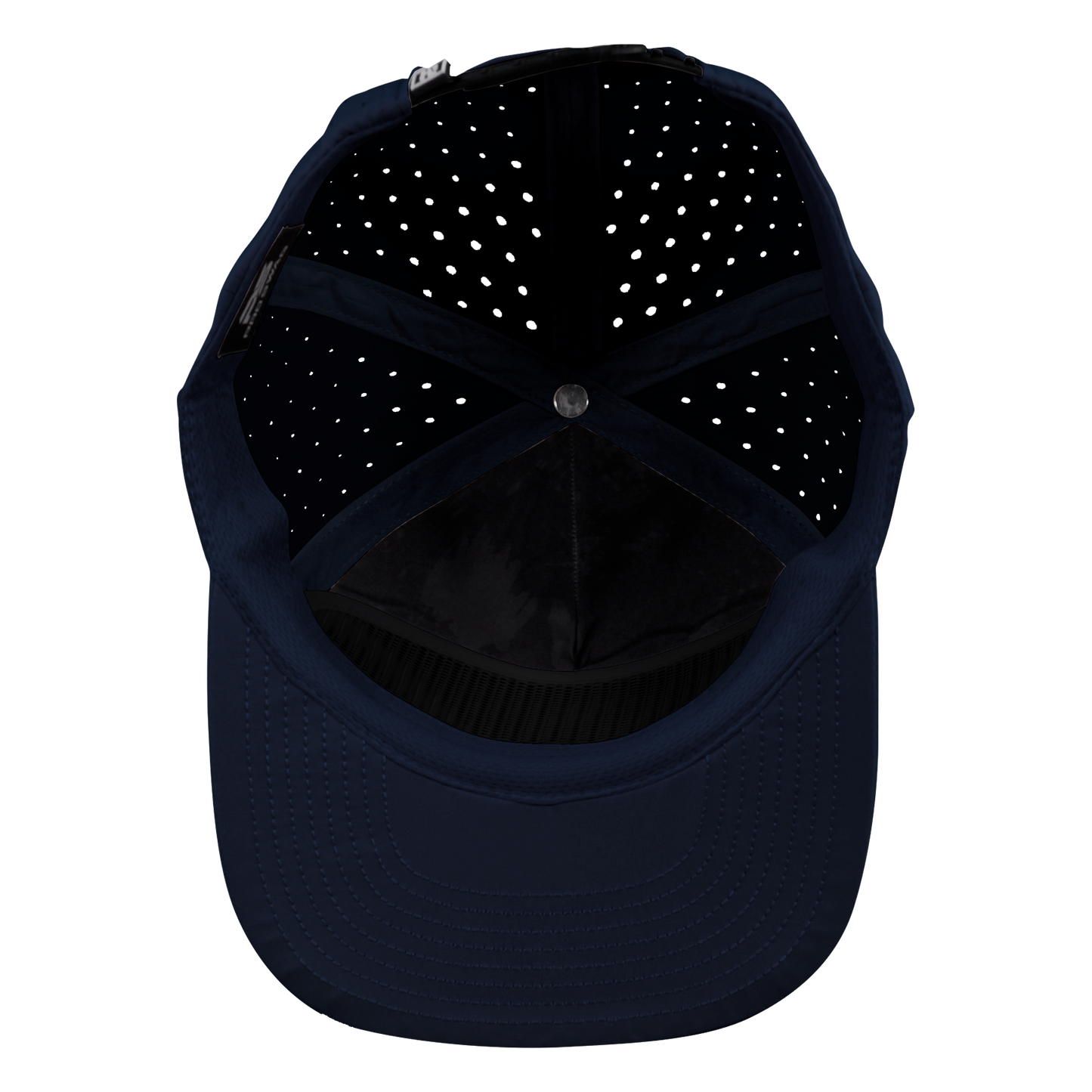 PS124 Midnight Blue 5 Panel Waterproof Non-Structured Golf Hat