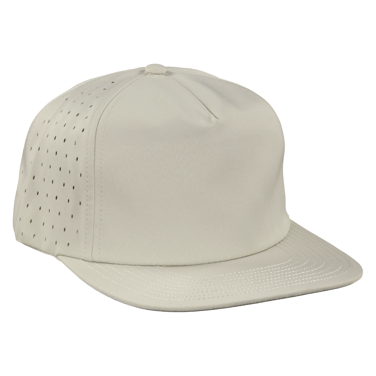 5-Panel Waterproof Non-Structured Golf Hat - Padre Tan