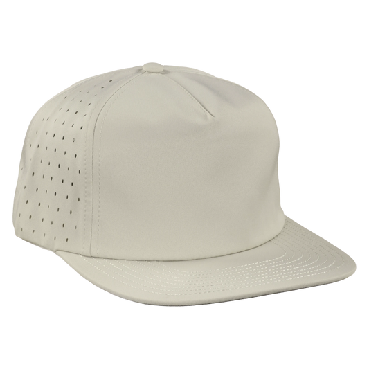 5-Panel Waterproof Non-Structured Golf Hat - Padre Tan