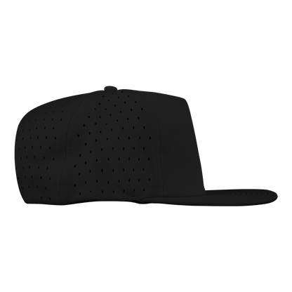5-Panel Waterproof Non-Structured Golf Hat - Sable Black