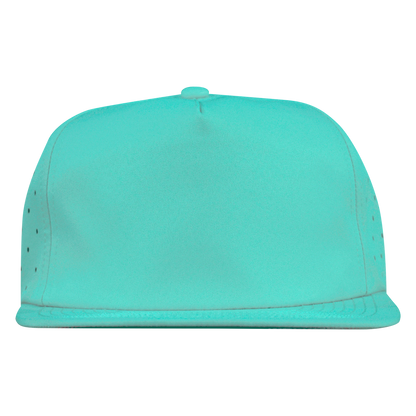 5-Panel Waterproof Non-Structured Golf Hat - Seafoam Green