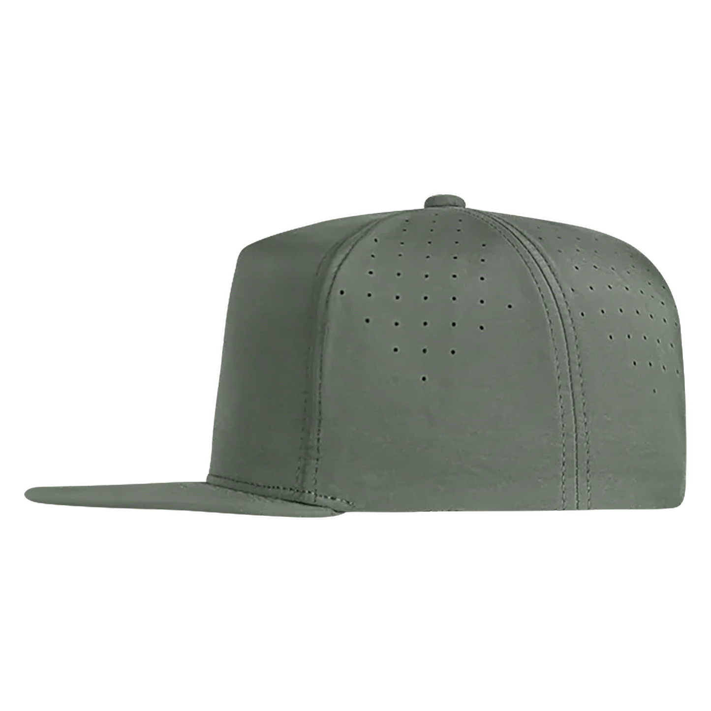 *Limited Stock* 5-Panel Golf Hat - Olive Green