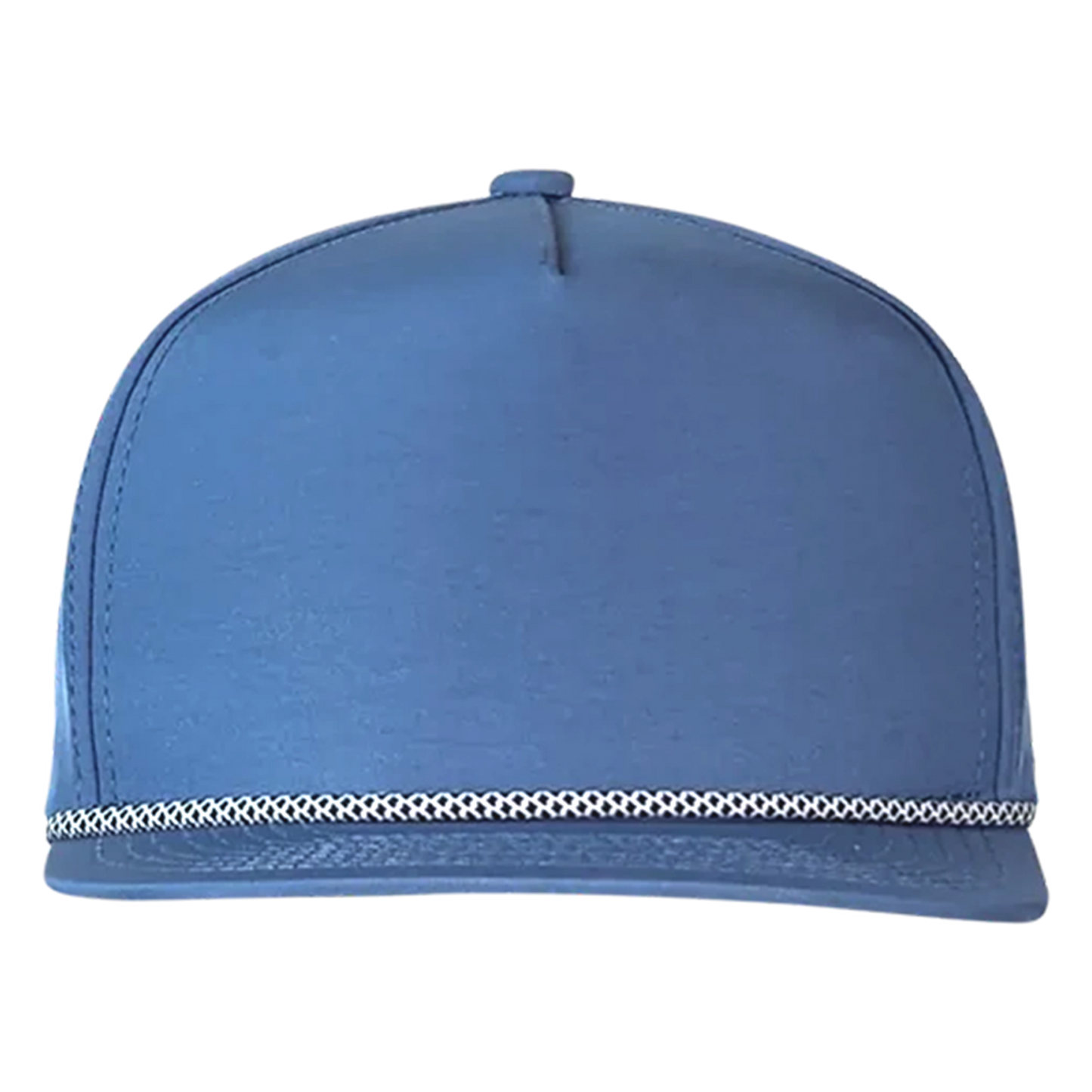 PS140 5-Panel Visor Rope Golf Hat - Graphite Blue