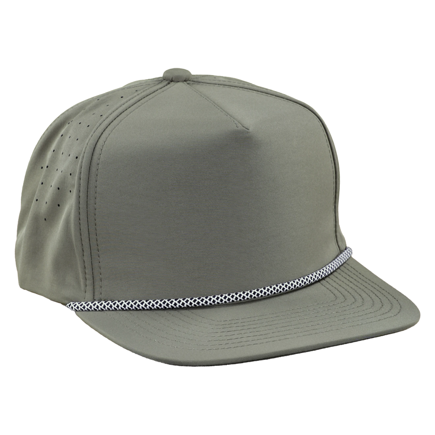 *Limited Stock* 5-Panel Golf Hat with Visor Rope - Vista Green