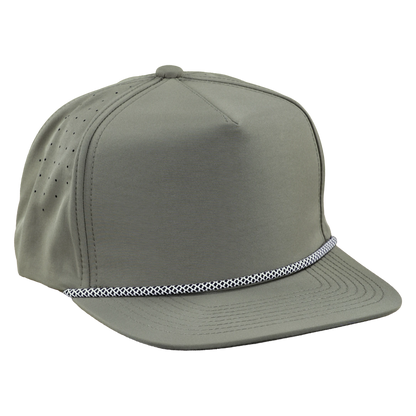 *Limited Stock* 5-Panel Golf Hat with Visor Rope - Vista Green