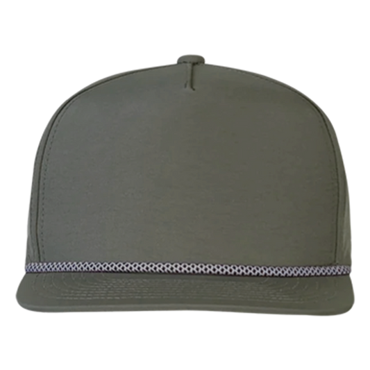 PS140 5-Panel Visor Rope Golf Hat - Vista Green