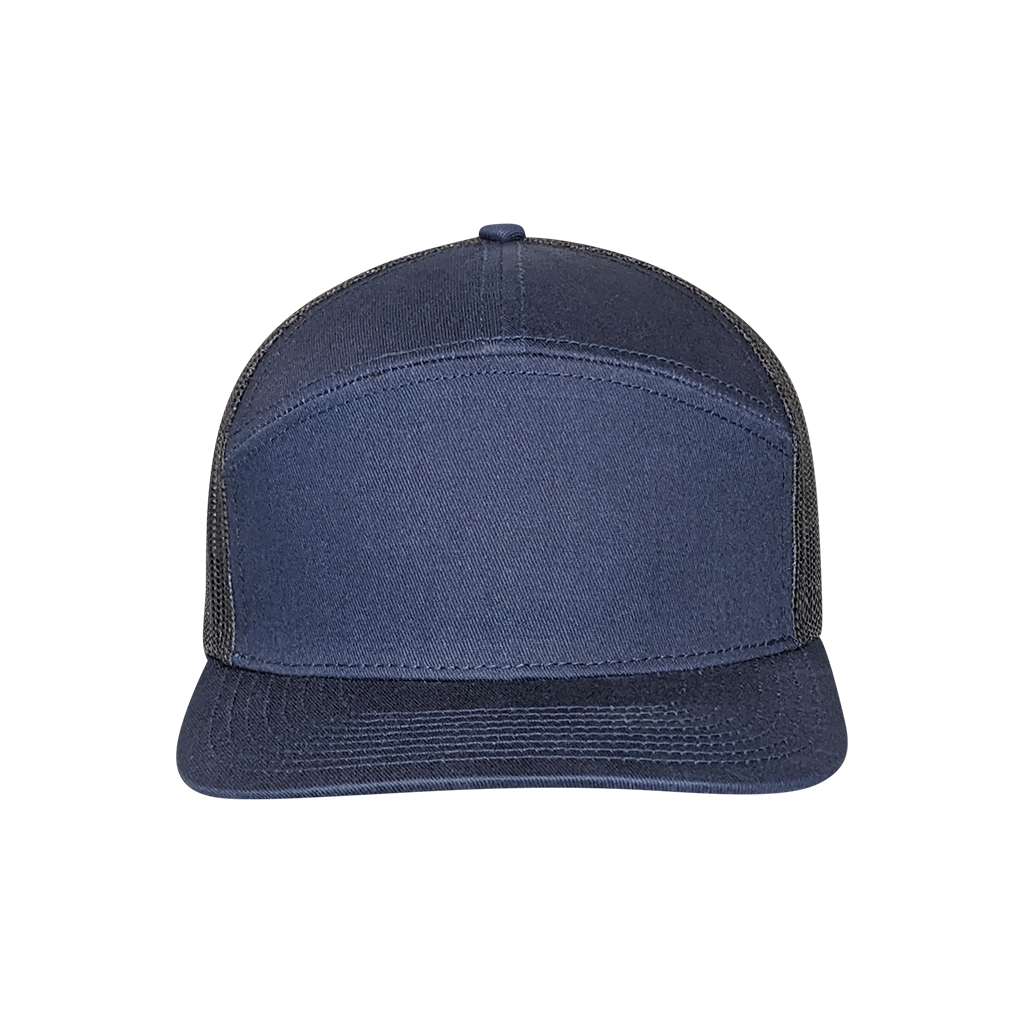 PS168 High-Profile 7-Panel Hat - Midnight Blue