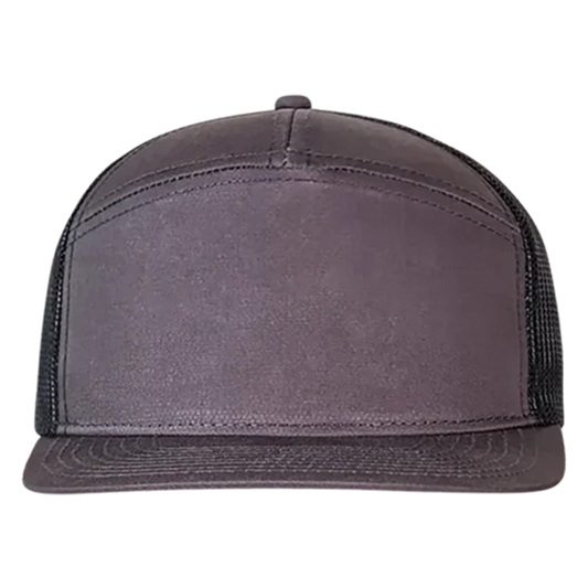 PS168 High-Profile 7-Panel Hat - Fossil Gray