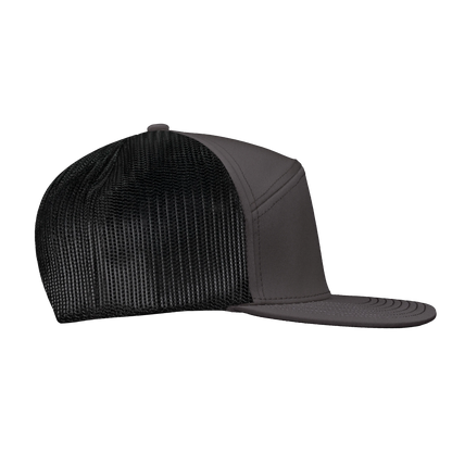 *Limited Stock* High-Profile 7-Panel Hat - Fossil Gray