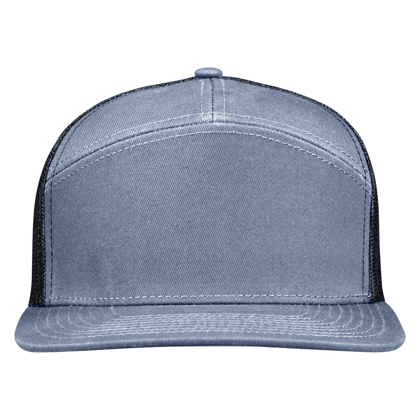 *Limited Stock* High-Profile 7-Panel Hat - Graphite Blue
