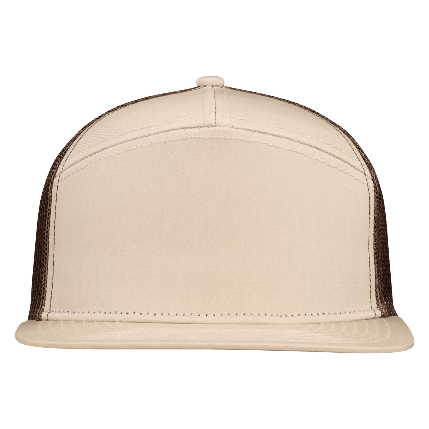 *Limited Stock* High-Profile 7-Panel Hat - Padre Tan