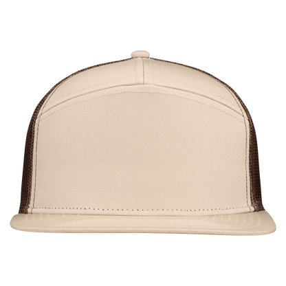 *Limited Stock* High-Profile 7-Panel Hat - Padre Tan