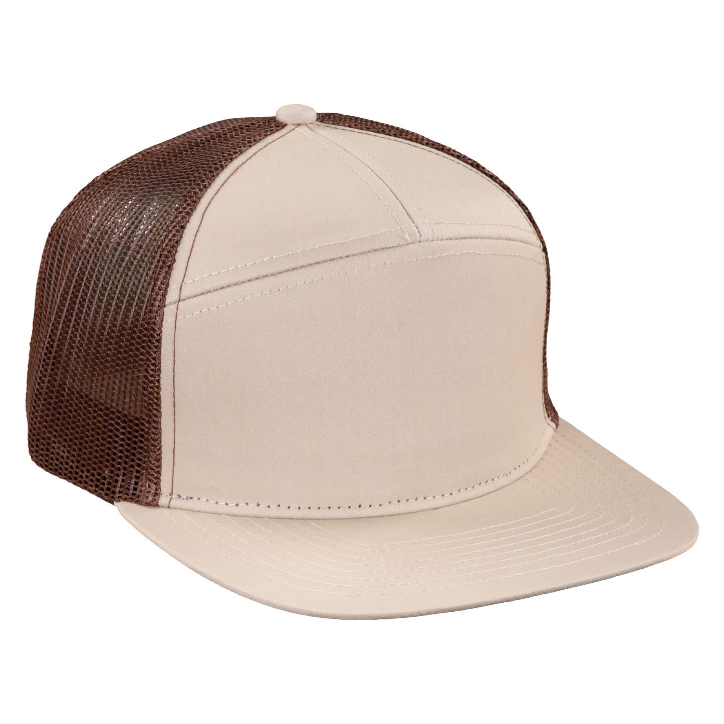 *Limited Stock* High-Profile 7-Panel Hat - Padre Tan