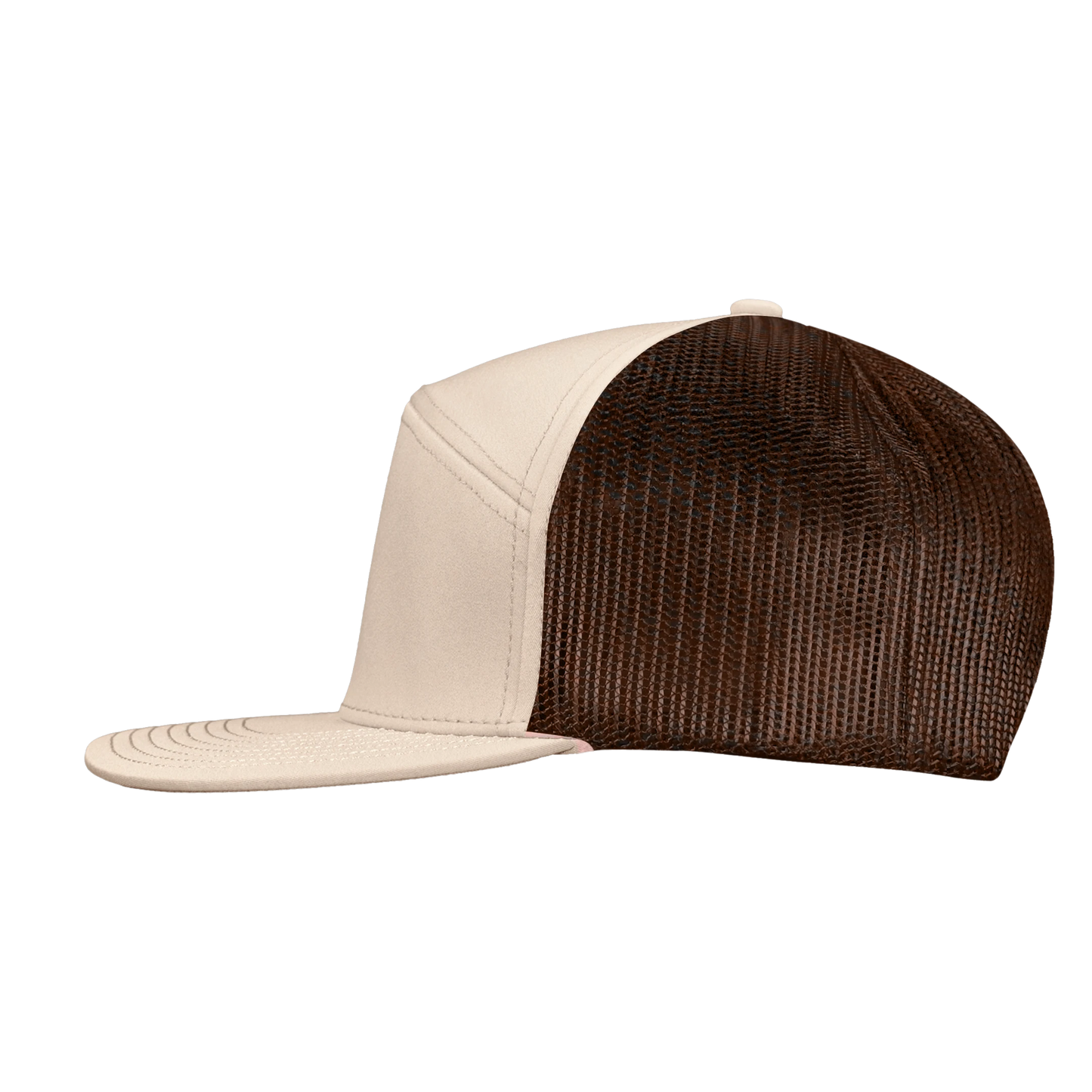 *Limited Stock* High-Profile 7-Panel Hat - Padre Tan