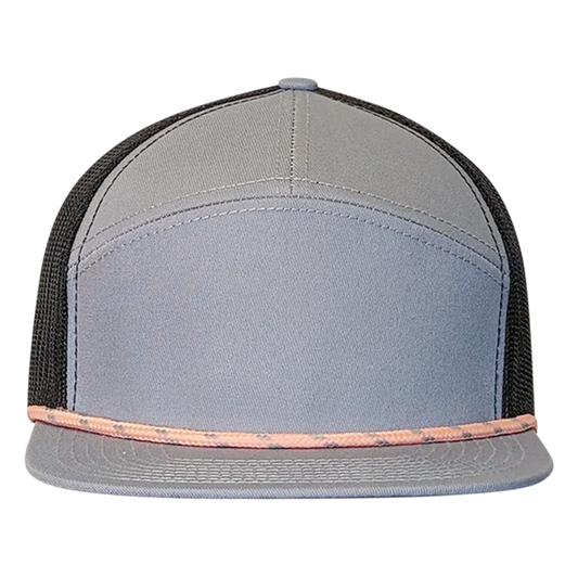 *Limited Stock* High-Profile 7-Panel Hat with Visor Rope