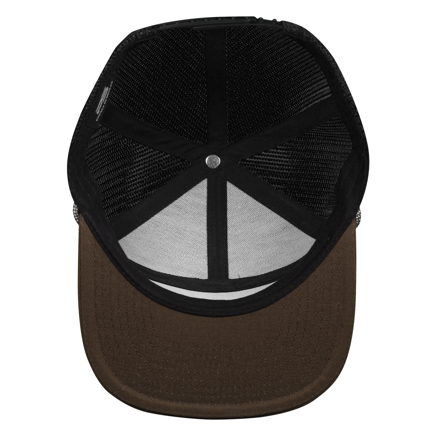 PS169 **Limited Stock** 7-Panel Visor Rope Hat - Foliage Brown