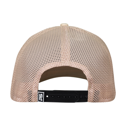 Structured 5-Panel Trucker Hat - Mesa Tan