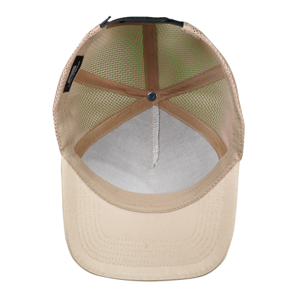 Structured 5-Panel Trucker Hat - Mesa Tan
