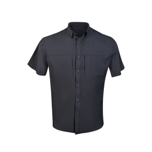 PS200 Short Sleeve Fishing Shirt - Sable Black
