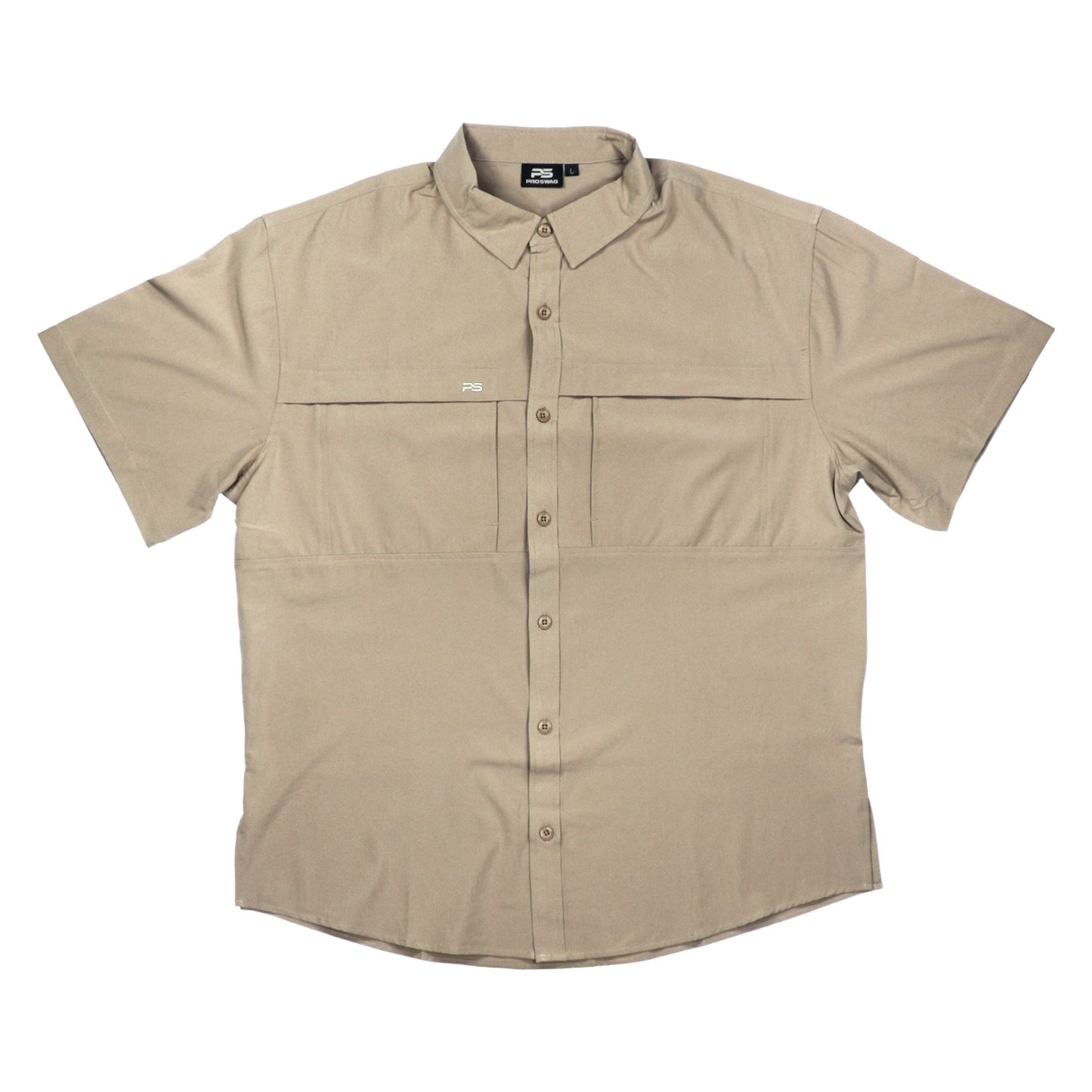 *Limited Stock* Pro Series Flex Short Sleeve Fishing Shirt - Sands Tan