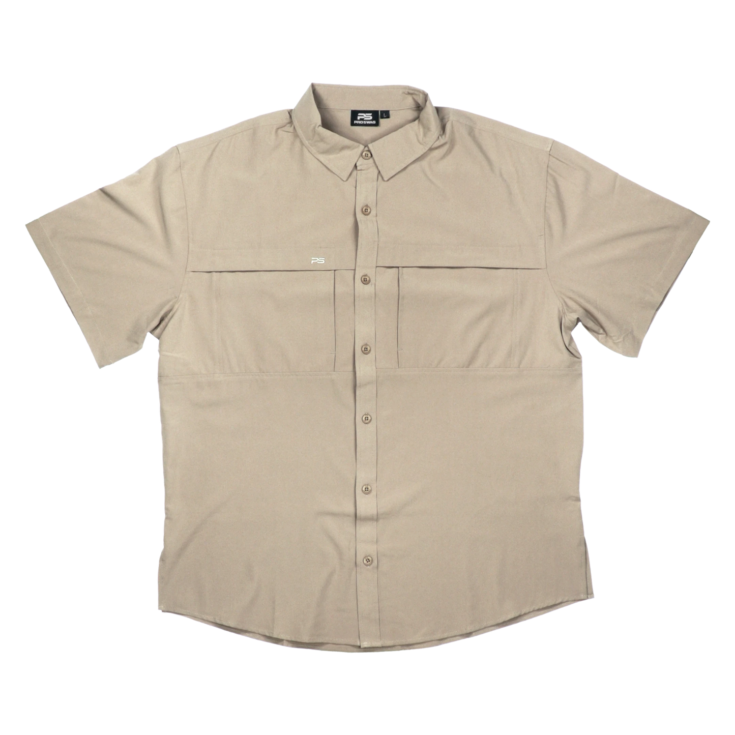 *Limited Stock* Pro Series Flex Short Sleeve Fishing Shirt - Sands Tan