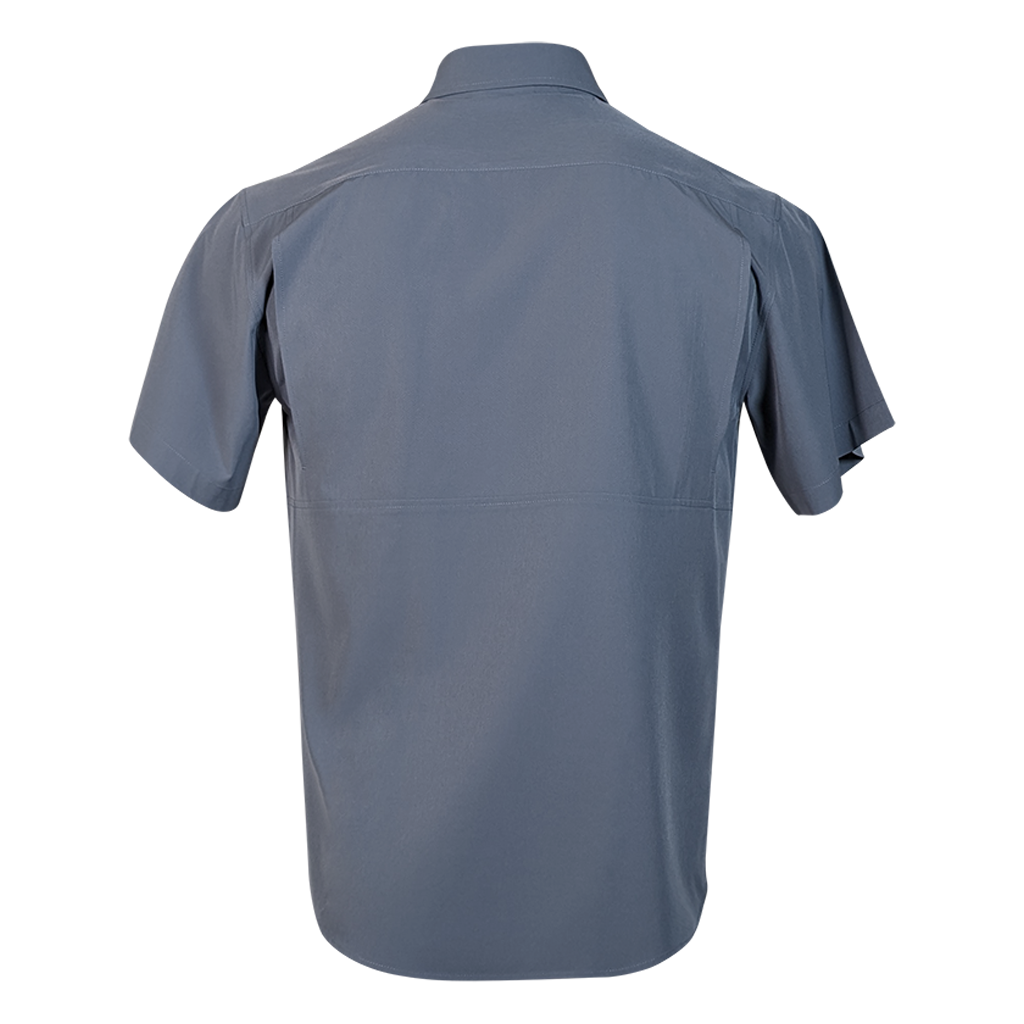 PS200 Short Sleeve Fishing Shirt - Storm Blue