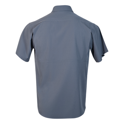 *Limited Stock* Pro Series Flex Short Sleeve Fishing Shirt - Storm Blue