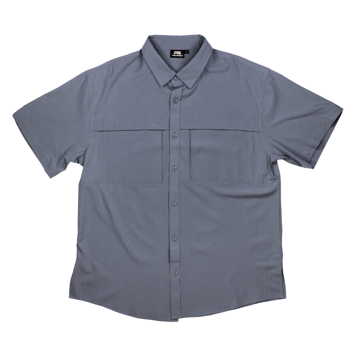 *Limited Stock* Pro Series Flex Short Sleeve Fishing Shirt - Storm Blue