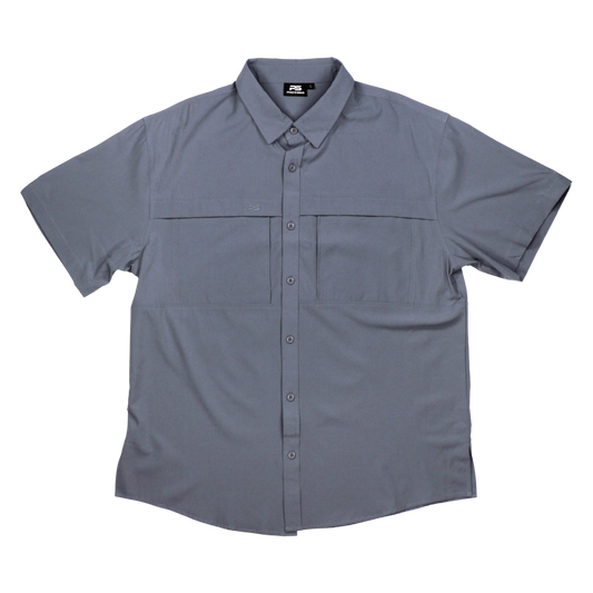 *Limited Stock* Pro Series Flex Short Sleeve Fishing Shirt - Storm Blue