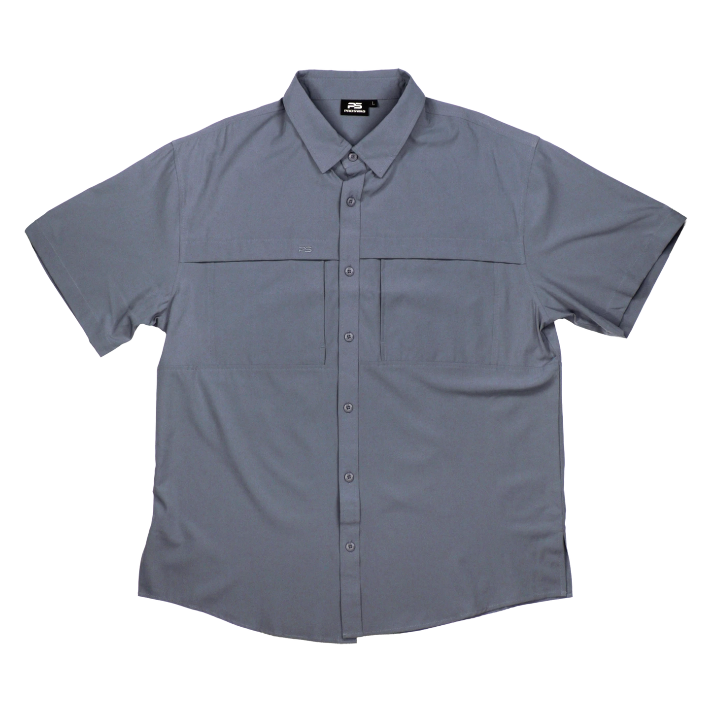 *Limited Stock* Pro Series Flex Short Sleeve Fishing Shirt - Storm Blue