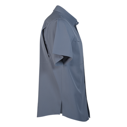 *Limited Stock* Pro Series Flex Short Sleeve Fishing Shirt - Storm Blue