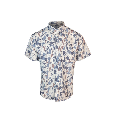 PS210 Short Sleeve Fishing Shirt - Arctic Camo 9