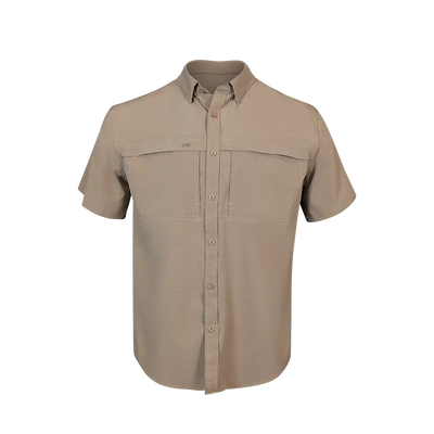 PS210 Short Sleeve Fishing Shirt - Mesa Tan