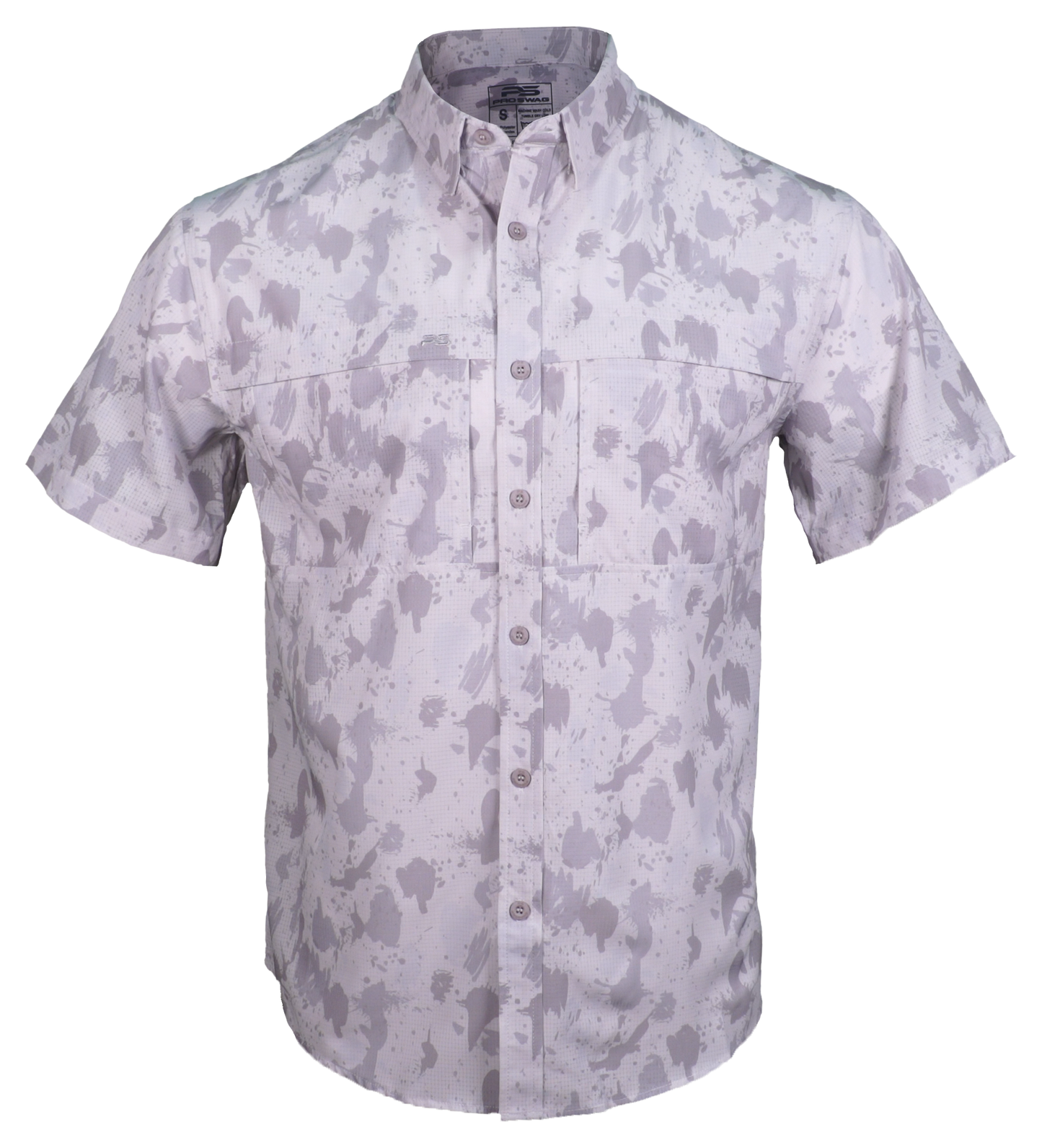 PS210 Short Sleeve Fishing Shirt- Origin Camo20