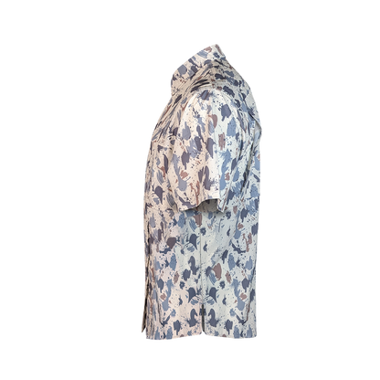 Premium Series Camo Short Sleeve Fishing Shirt - Arctic