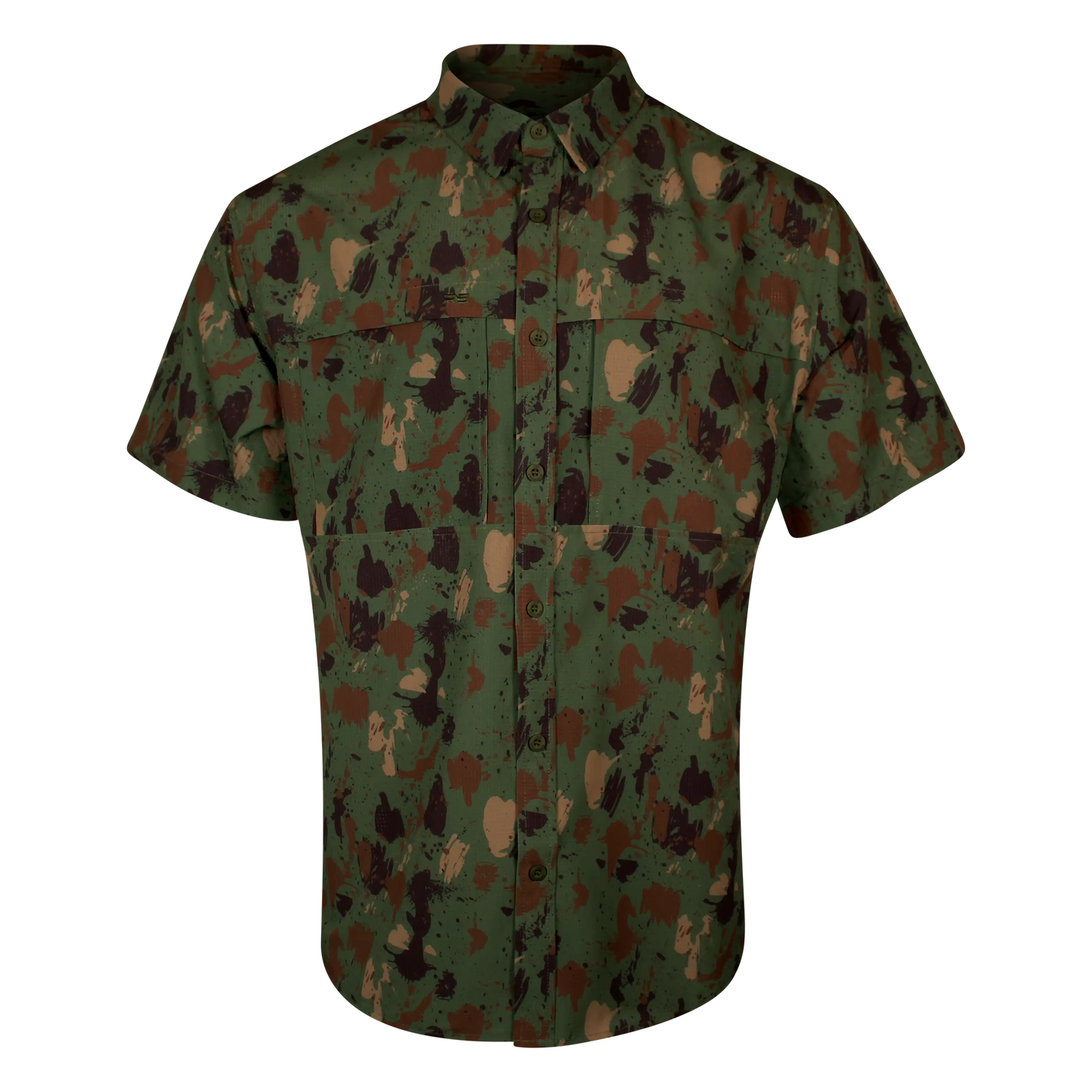 PS210 Short Sleeve Fishing Shirt-Artemis Camo 10