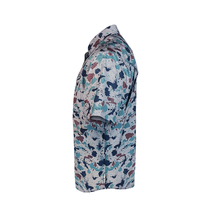 Premium Series Camo Short Sleeve Fishing Shirt - Baja Camo