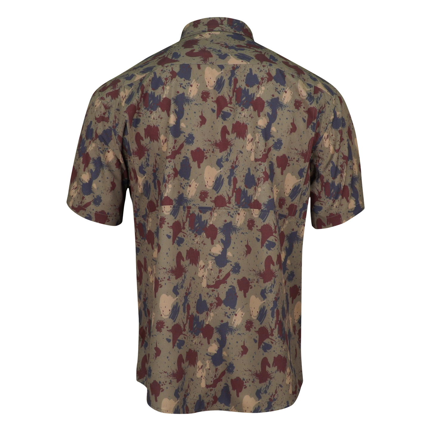 PS210 Short Sleeve Fishing Shirt-Clay Camo22