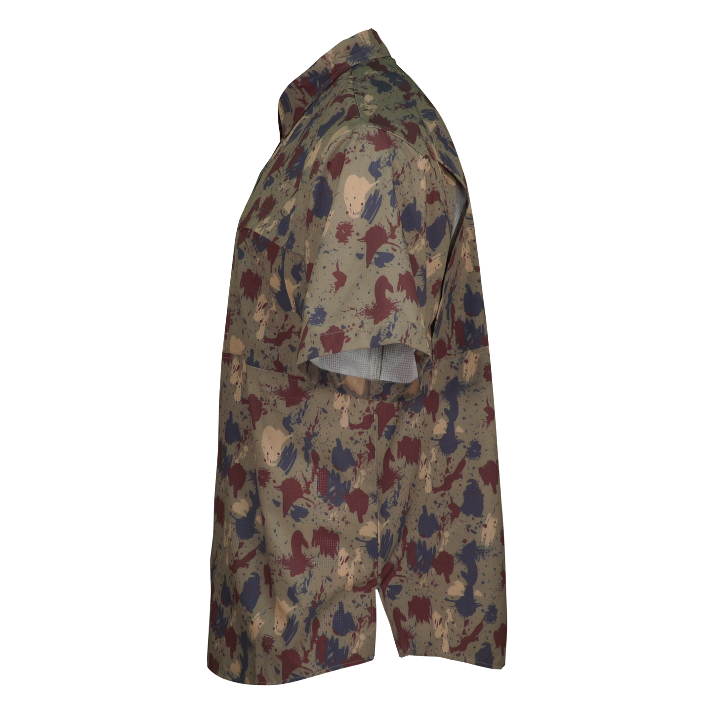PS210 Short Sleeve Fishing Shirt-Clay Camo22