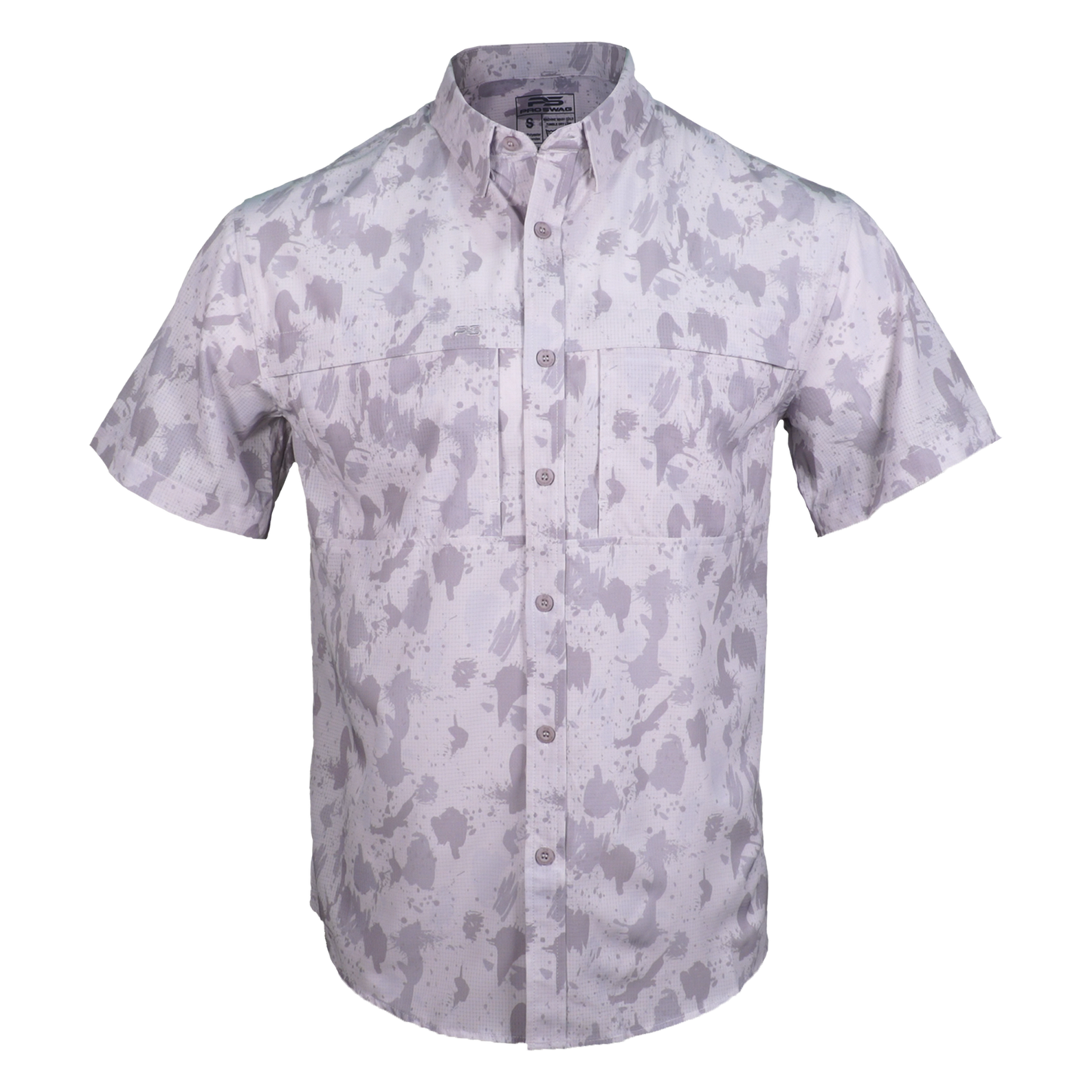 PS210 Short Sleeve Fishing Shirt- Origin Camo20